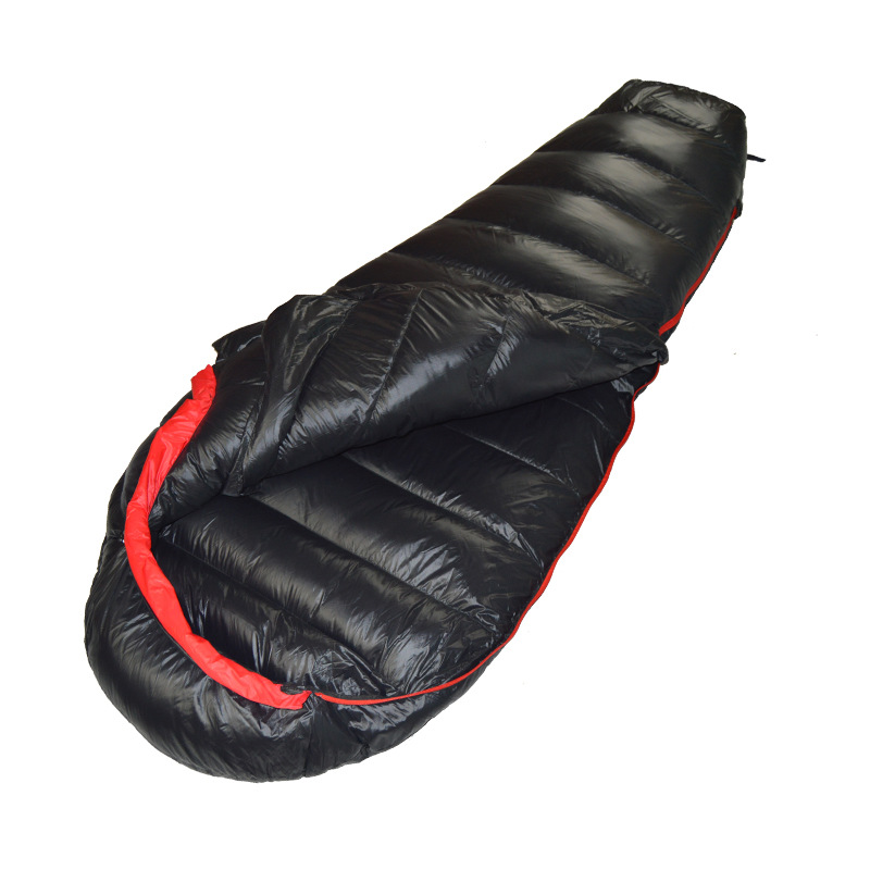 Ultralight Winter Autumn Camping  Tents Sleeping Bag Waterproof Warm Nylon White Duck Down Sleeping Bag